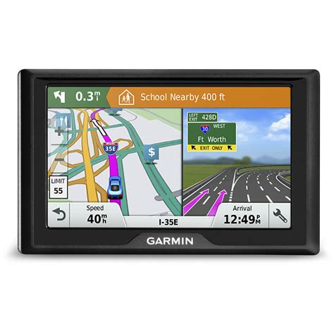 (Renewed) Garmin Drive 51 USA LM GPS Navigator System with Lifetime Maps, Spoken Turn-By-Turn Directions, Direct Access, Driver Alerts, TripAdvisor and Foursquare Data