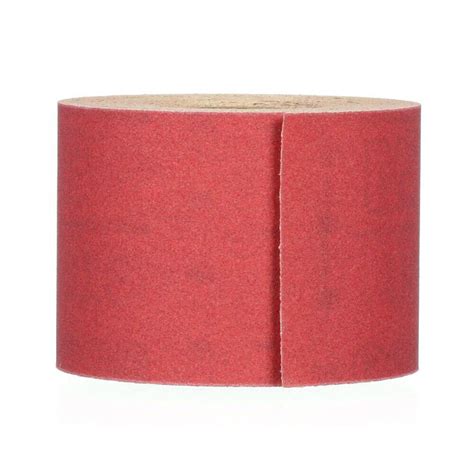 3M Red Abrasive Stikit Sheet Roll, 01688, P80, 2-3/4 in x 25 yd, D weight
