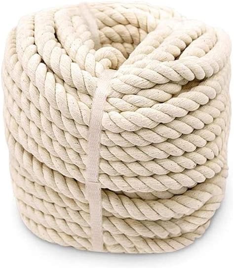 Aoneky Twisted Cotton Rope (5/8 inch x 200 ft)