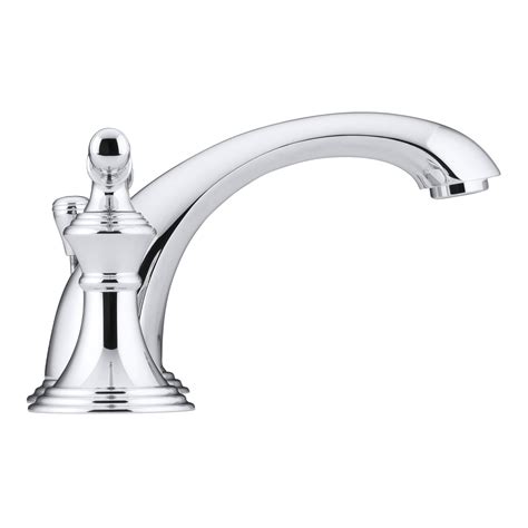 Bathroom Faucet by KOHLER, Bathroom Sink Faucet, Devonshire Collection, 2-Handle Widespread Faucet with Metal Drain, Polished Brass, K-394-4-PB