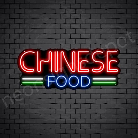 Black Friday - 50% OFF Chinese Food Neon Sign