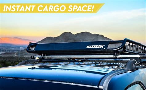 Greatest Product MaxxHaul 46" x 35.87" x 4-1/2" - 150 lb. Capacity - NOT Assembled 70115 Steel Roof Rack