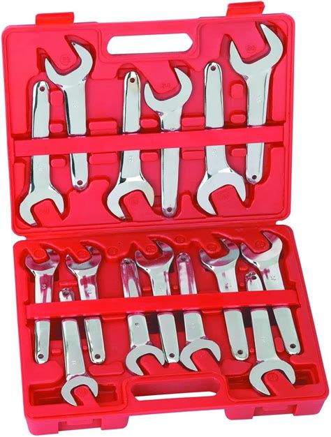 Pittsburgh 15 Piece Metric Service Wrench Set