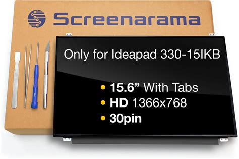 SCREENARAMA New Screen Replacement for Lenovo Ideapad 330S-15IKB, HD 1366x768, Matte, LCD LED Display with Tools